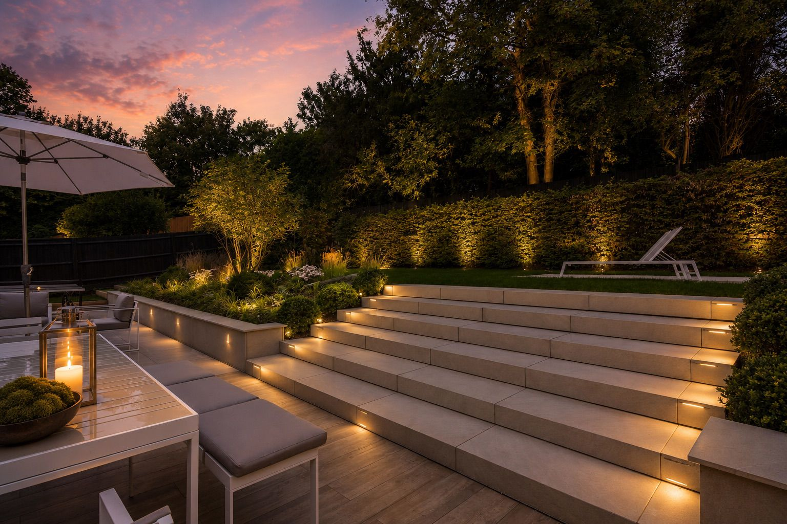 Bespoke Patio, Canford Cliffs
