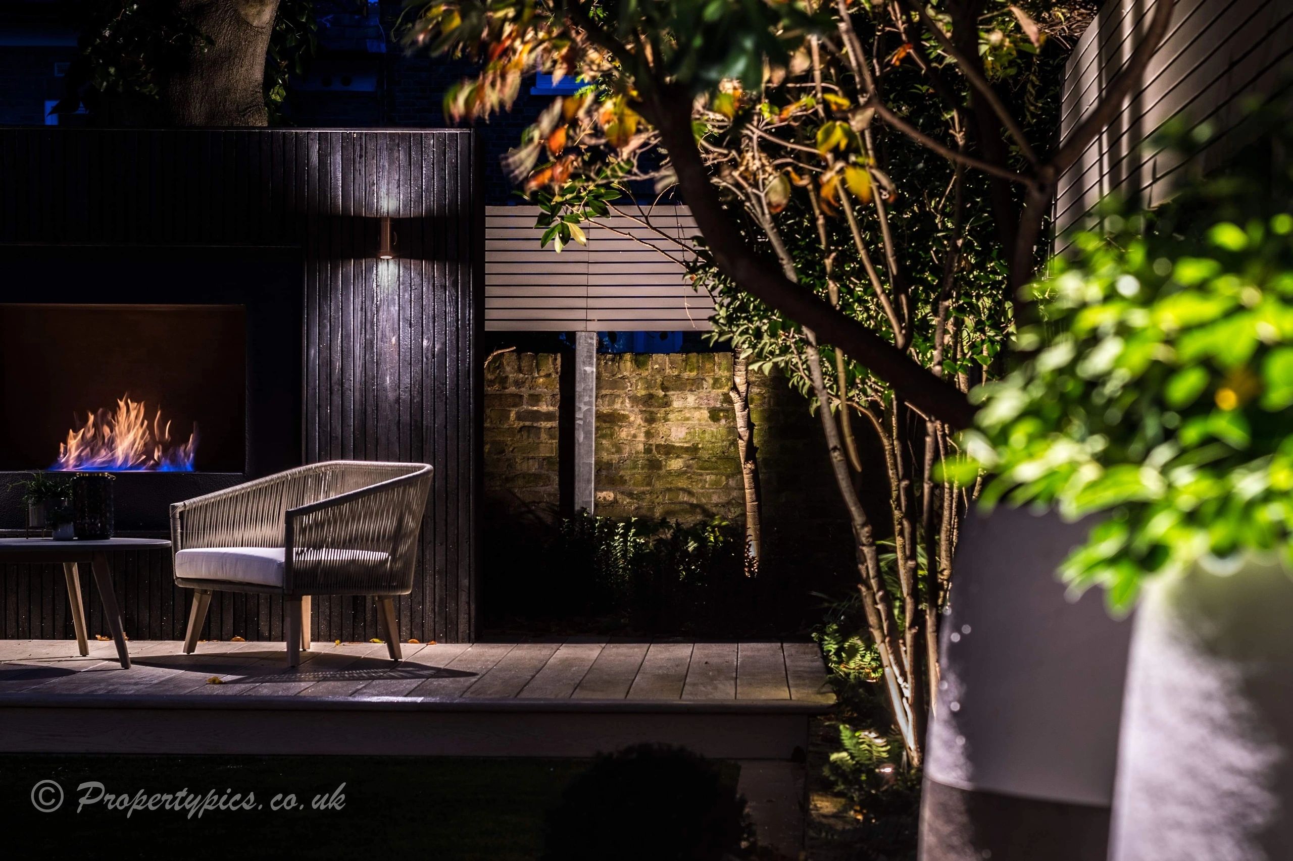 Evening Garden Lighting